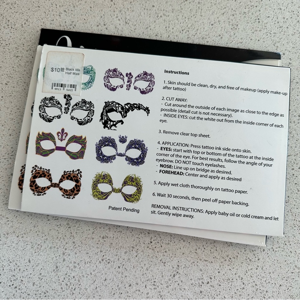 Temporary Face Tattoos - Picture 3 of 7